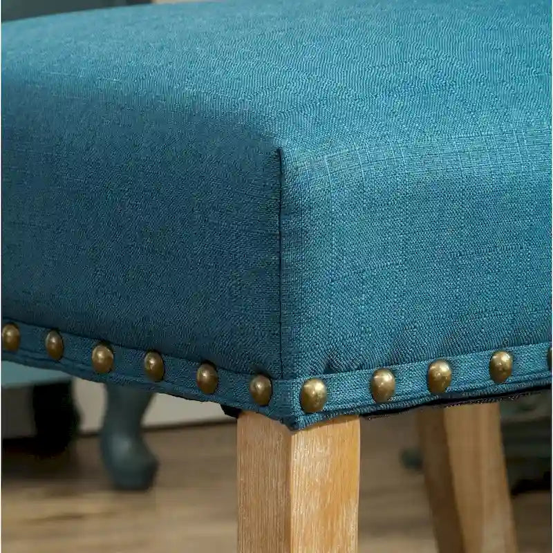 Chaises Parson rembourrées en bois massif Mod Urban de Roundhill Furniture (lot de 2)