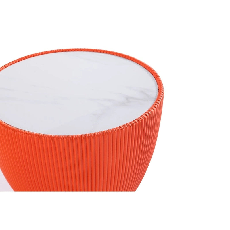 Table d'appoint rembourrée moderne Anderson 2.0 de Manhattan Comfort