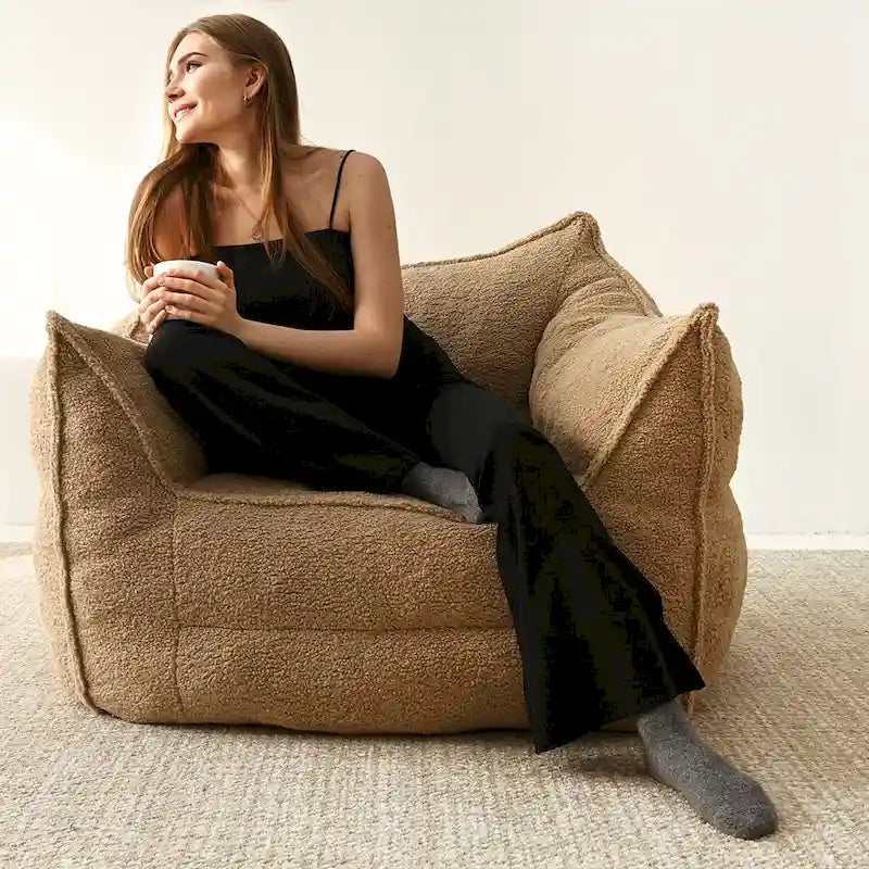 Fauteuils poire une place pour salon