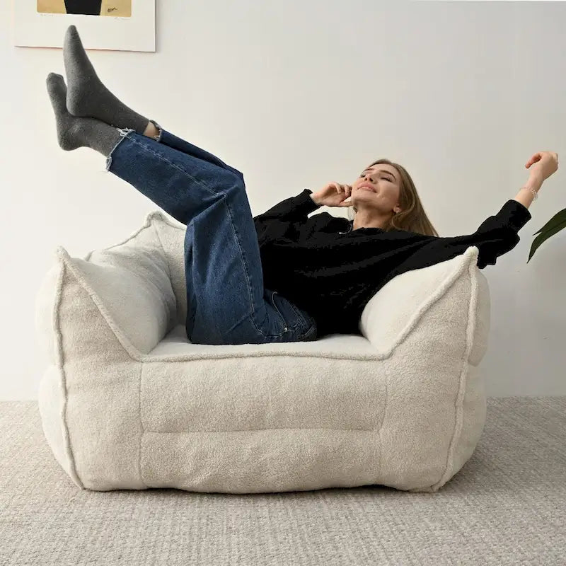 Fauteuils poire une place pour salon