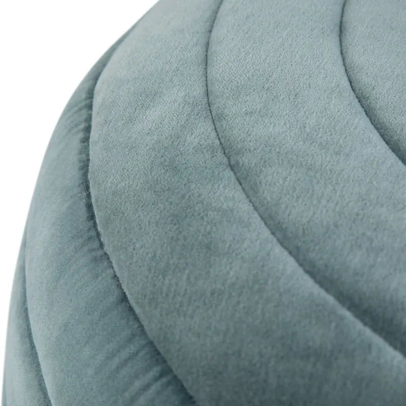 WYNDENHALL Anna Pouf Rond Bohème en Velours