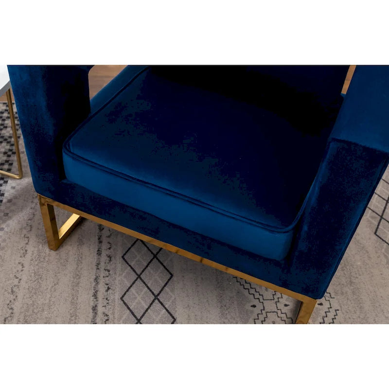 Fauteuil d'appoint contemporain rembourré Lenola de Roundhill Furniture