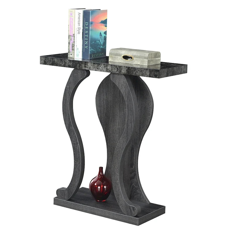 Table console avec étagère Newport Terry B de Convenience Concepts