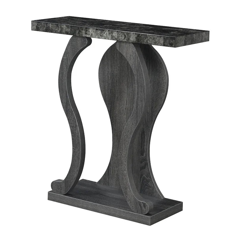Table console avec étagère Newport Terry B de Convenience Concepts
