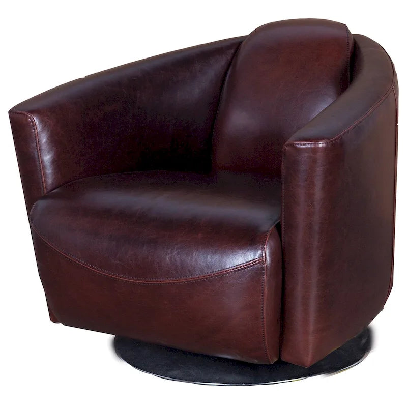 Fauteuil pivotant Quinn - Noir