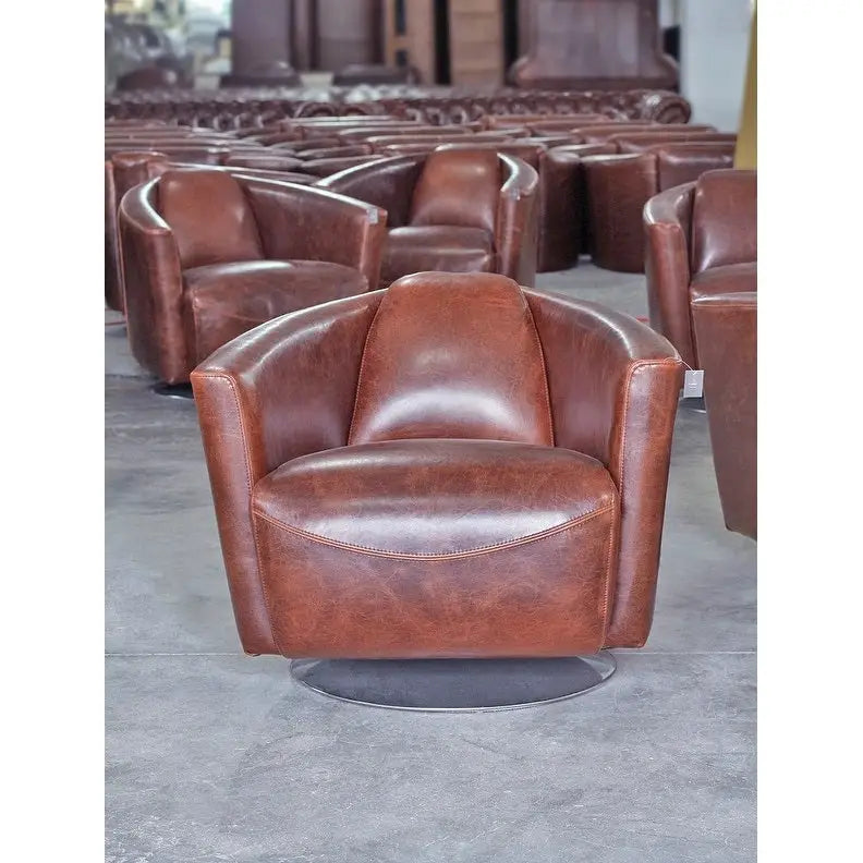 Fauteuil pivotant Quinn - Noir