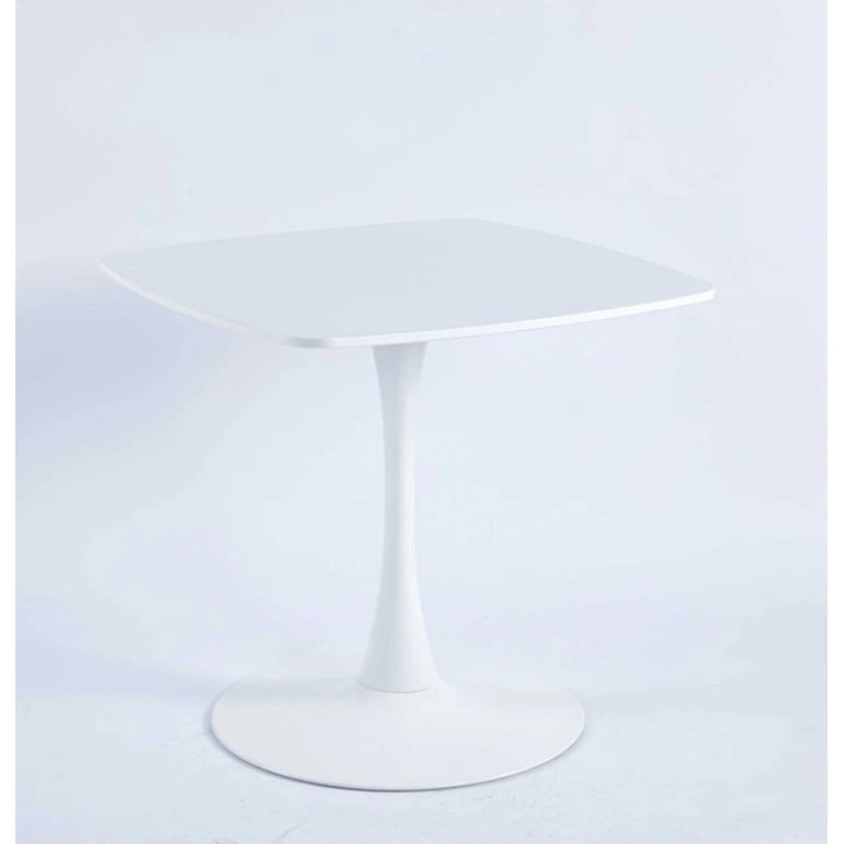 31,5 Table de salle à manger spéciale avec pied rond pour 2-4 personnes