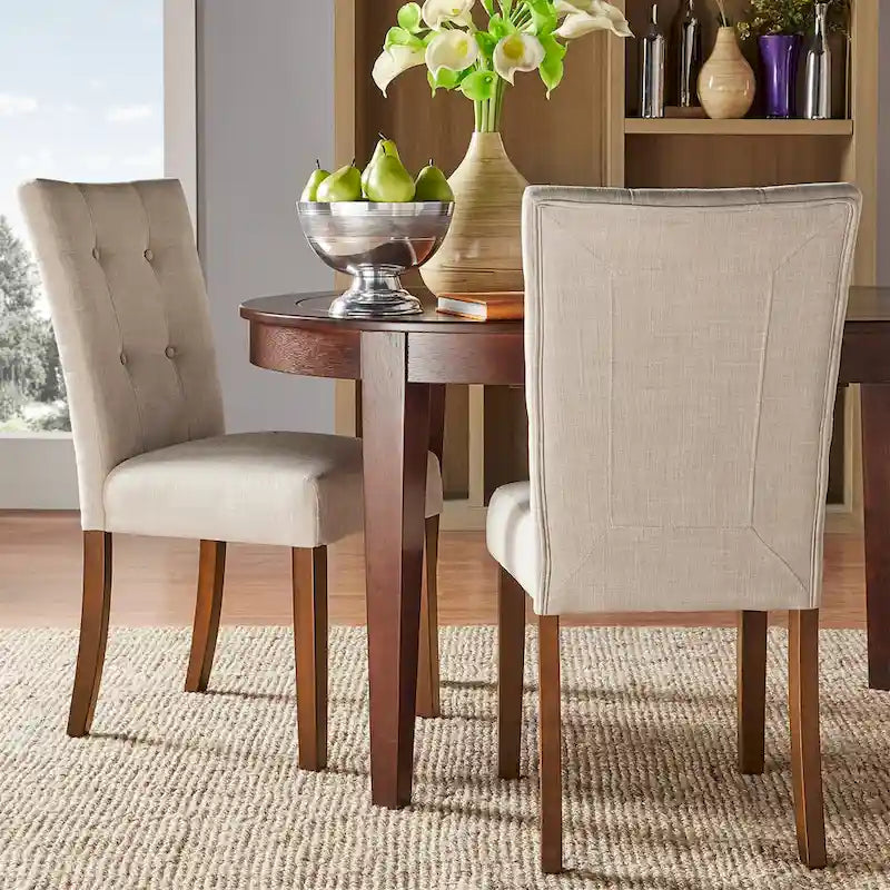 Chaises de salle à manger rembourrées Hutton (lot de 2) par iNSPIRE Q Classic