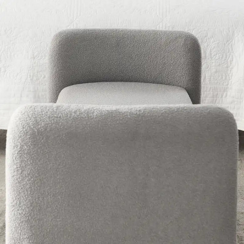 Banc moderne pour le pied de lit