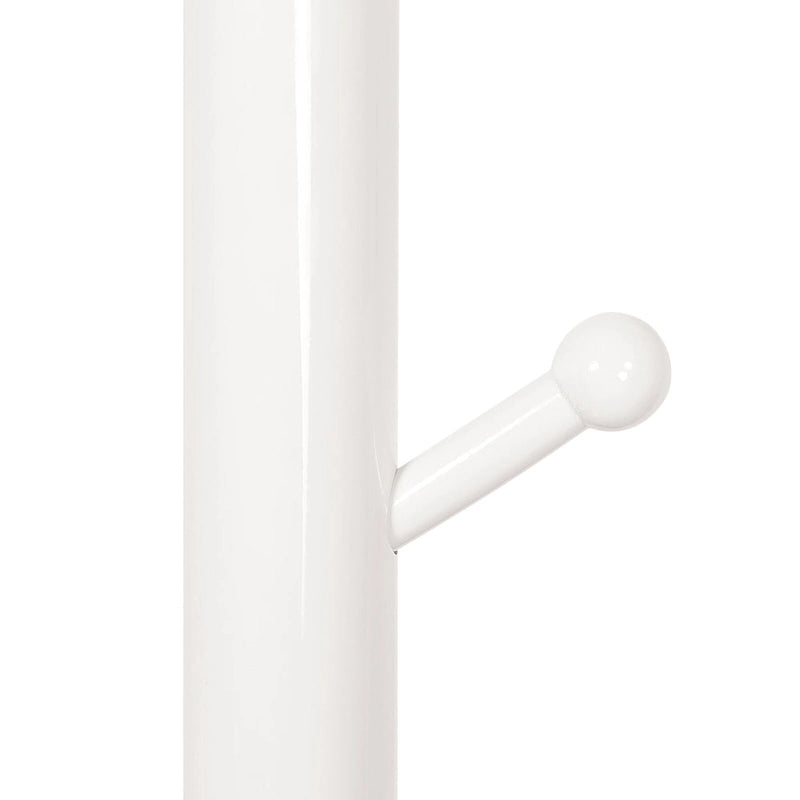 Porte-manteau sur pied en bois d'hévéa avec branches ajustables – 42 cm (diam.) x 182 cm (H)