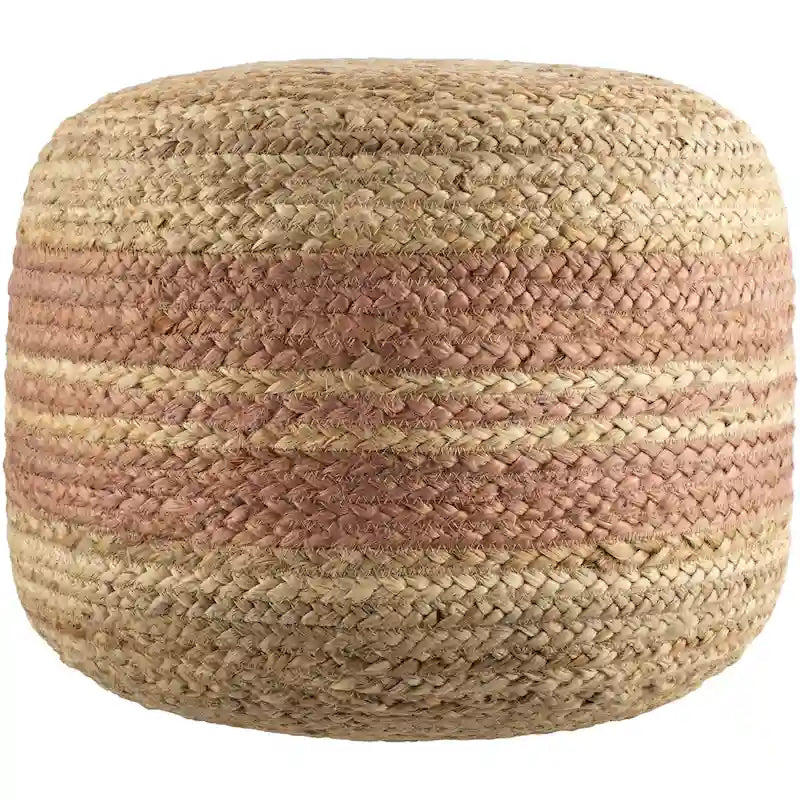 Pouf rayé Livabliss Mallows Farmhouse