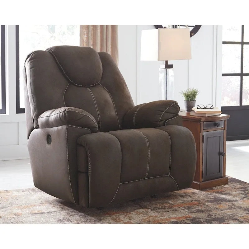 Fauteuil inclinable contemporain Warrior Fortress Power Rocker - café
