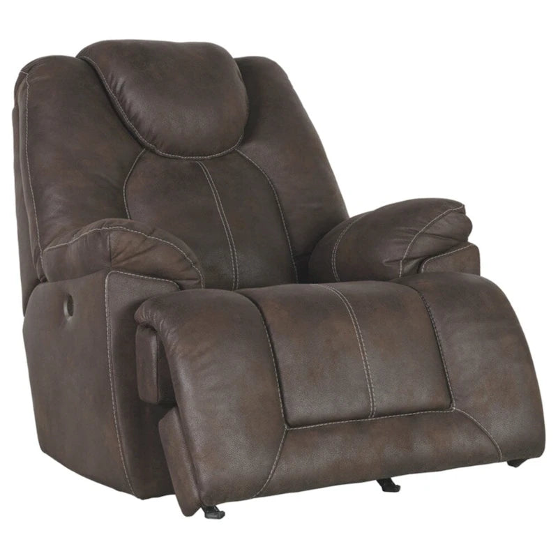Fauteuil inclinable contemporain Warrior Fortress Power Rocker - café