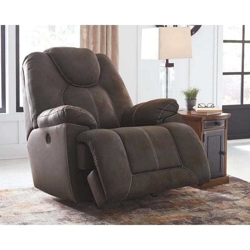 Fauteuil inclinable contemporain Warrior Fortress Power Rocker - café