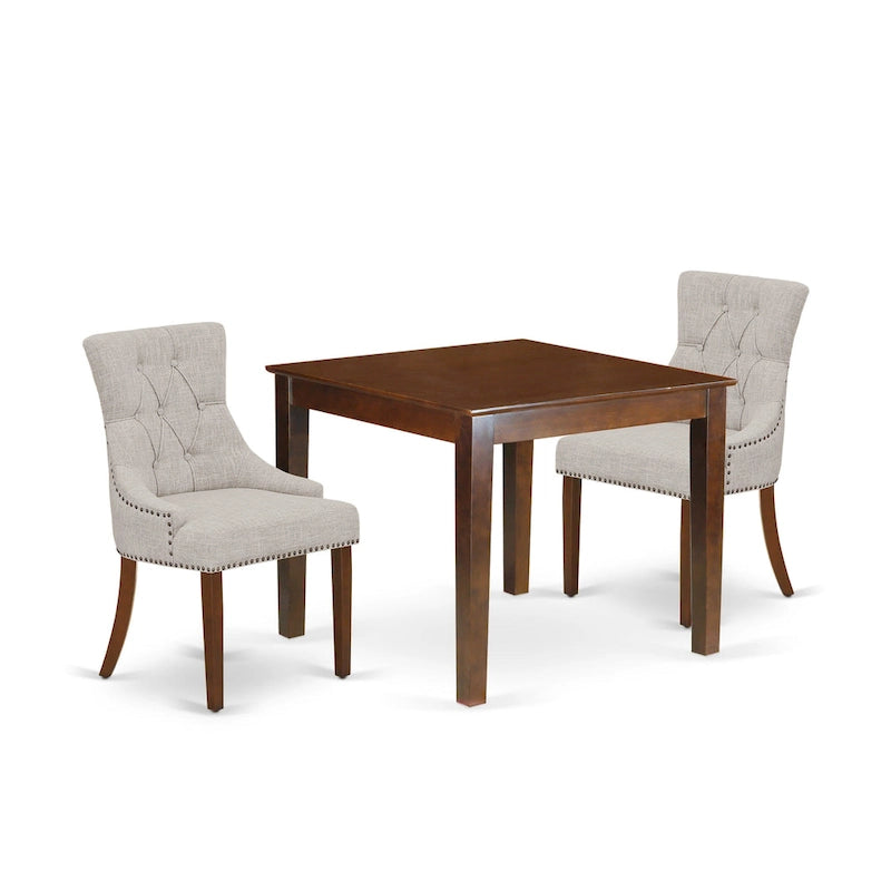 Ensemble de table de cuisine East West Furniture - une table de salle à manger et des chaises de cuisine