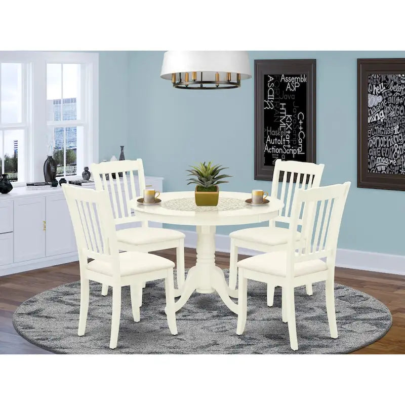 Ensemble de table de cuisine East West Furniture - une table de salle à manger et des chaises de cuisine