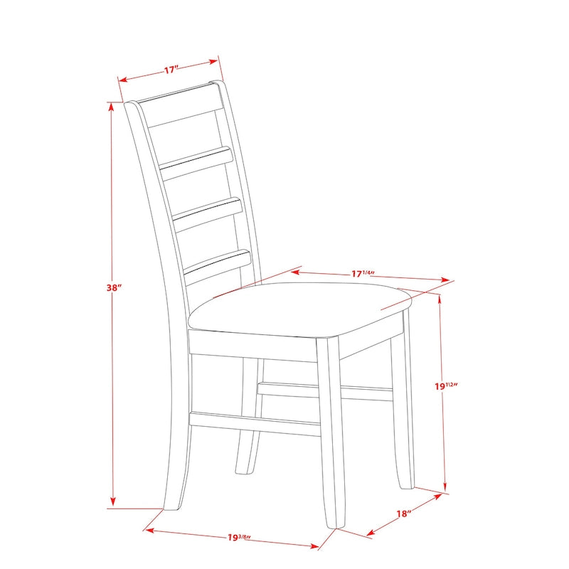Ensemble de salle à manger East West Furniture comprenant une table carrée avec rallonge papillon et des chaises de salle à manger (options de type de siège de chaise)
