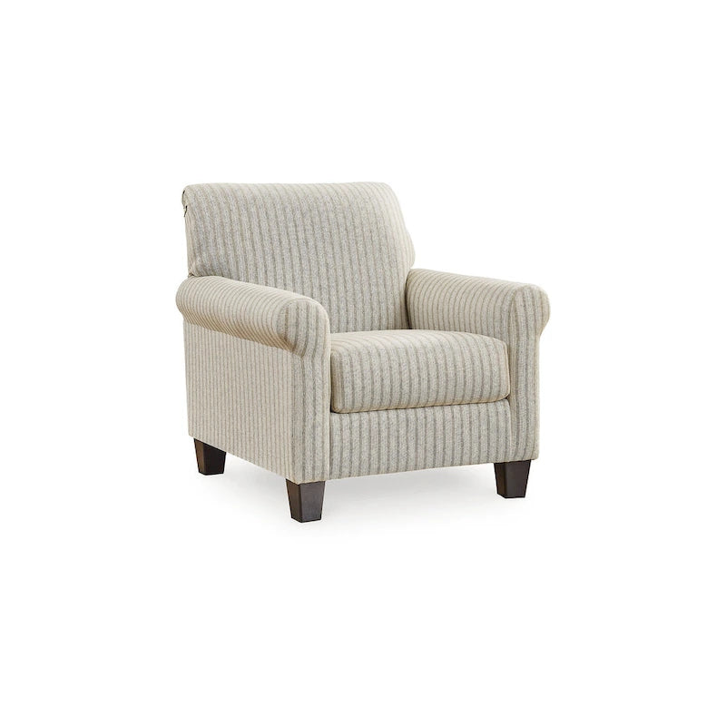 Signature Design by Ashley Fauteuil d'appoint Valerani marron/beige - 36 larg. x 36 prof. x 36 haut.
