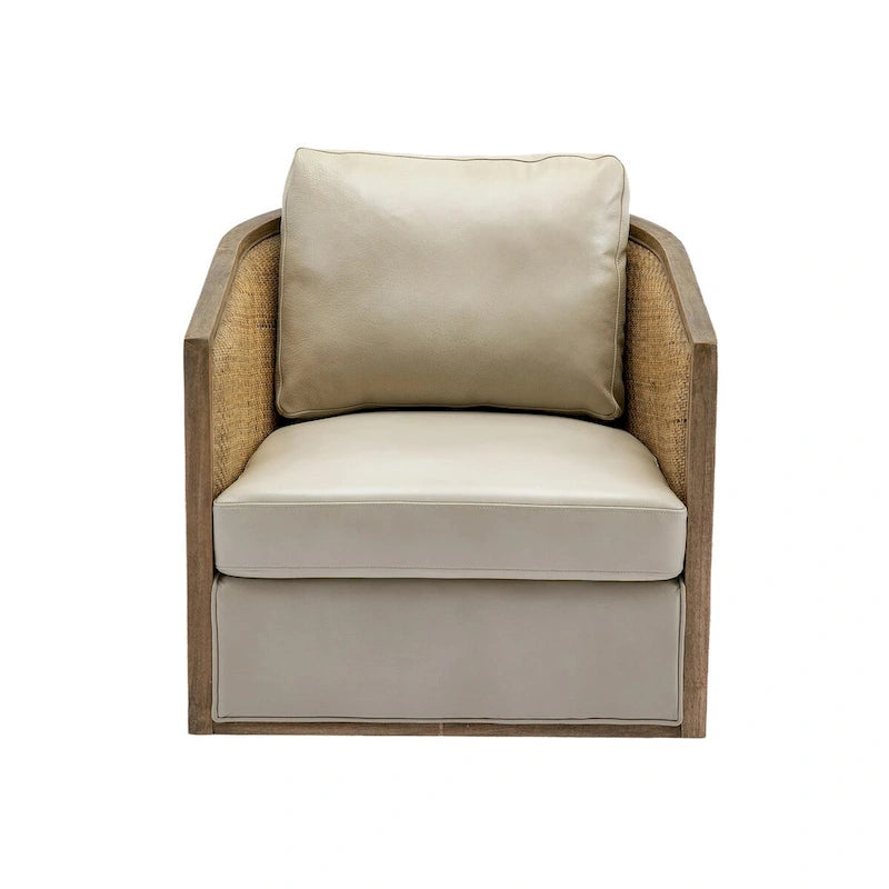 Fauteuil canapé circulaire confortable dans le salon, fauteuil club pivotant à 360 degrés