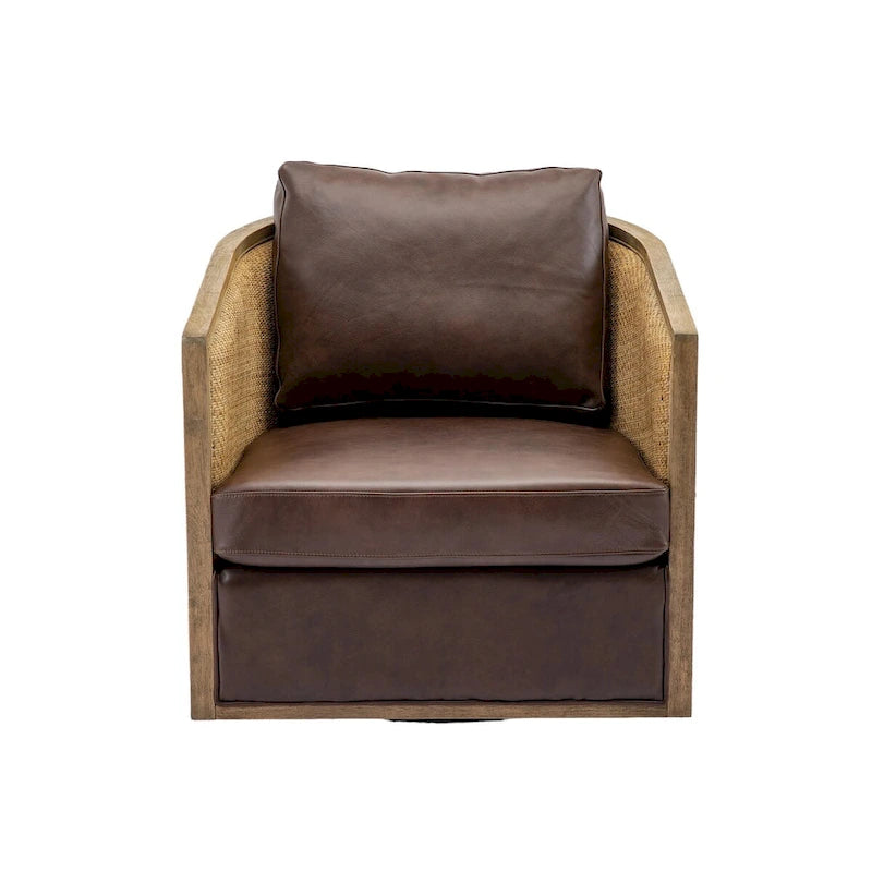 Fauteuil canapé circulaire confortable dans le salon, fauteuil club pivotant à 360 degrés