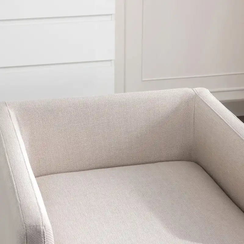 Fauteuil pivotant d'appoint moderne du milieu du siècle pour salon