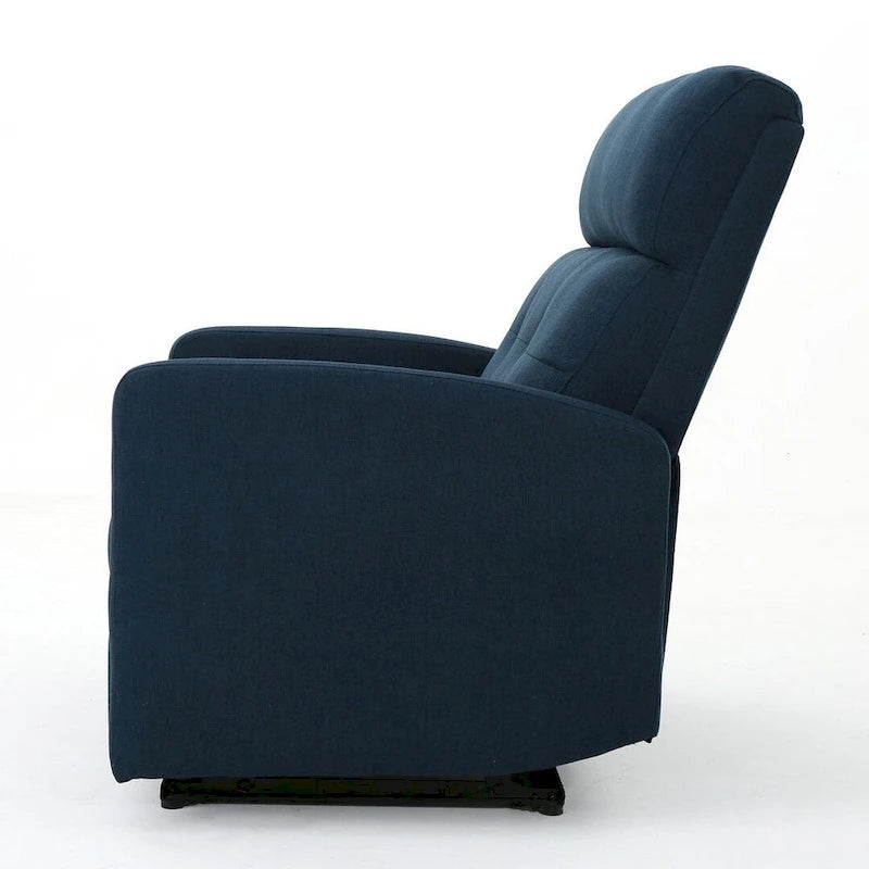 Fauteuil inclinable deux places en tissu moderne avec coussins moelleux par Christopher Knight Home