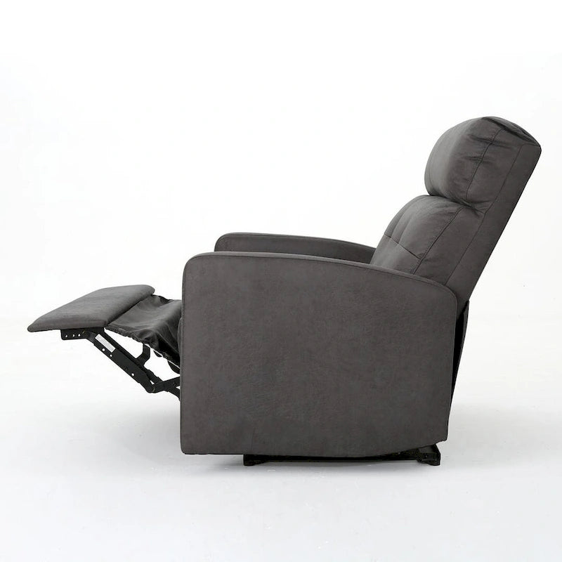 Fauteuil inclinable deux places en tissu moderne avec coussins moelleux par Christopher Knight Home