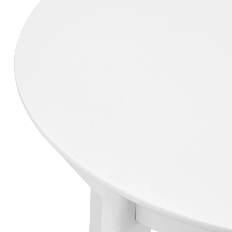 Table ronde Atle en noir mat