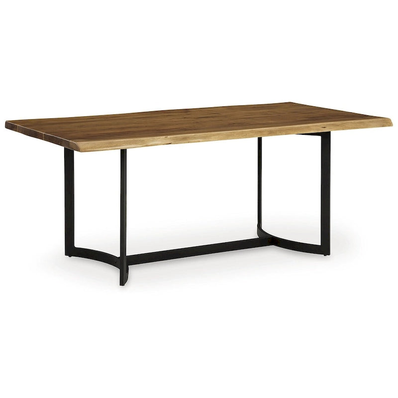 Signature Design by Ashley Fortmaine Table à manger marron/noir - 72,25 L x 38,63 P x 30,63 H