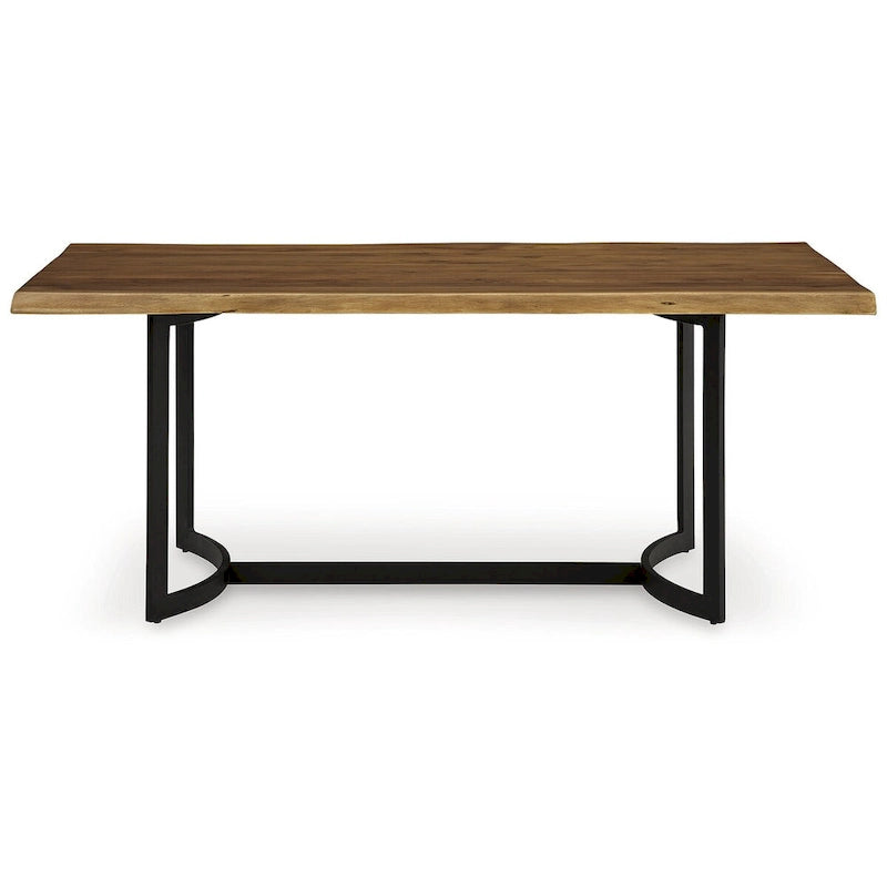 Signature Design by Ashley Fortmaine Table à manger marron/noir - 72,25 L x 38,63 P x 30,63 H