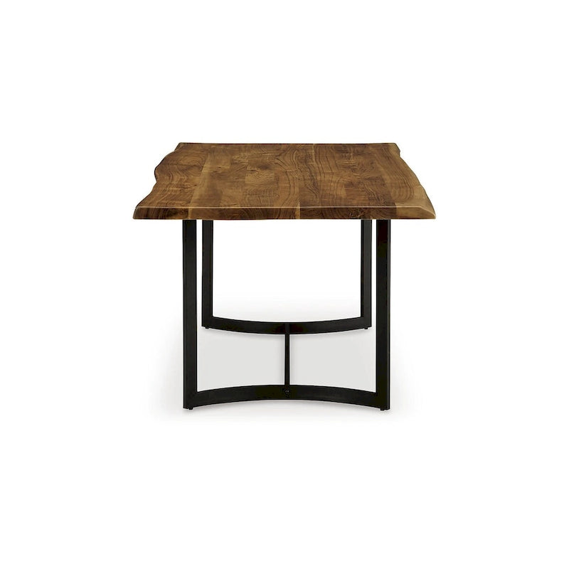 Signature Design by Ashley Fortmaine Table à manger marron/noir - 72,25 L x 38,63 P x 30,63 H