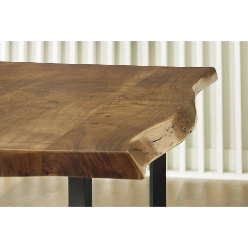Signature Design by Ashley Fortmaine Table à manger marron/noir - 72,25 L x 38,63 P x 30,63 H