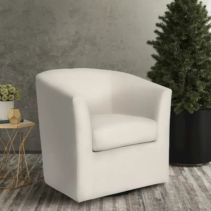 Fauteuil Club pivotant Sornas de Christopher Knight Home