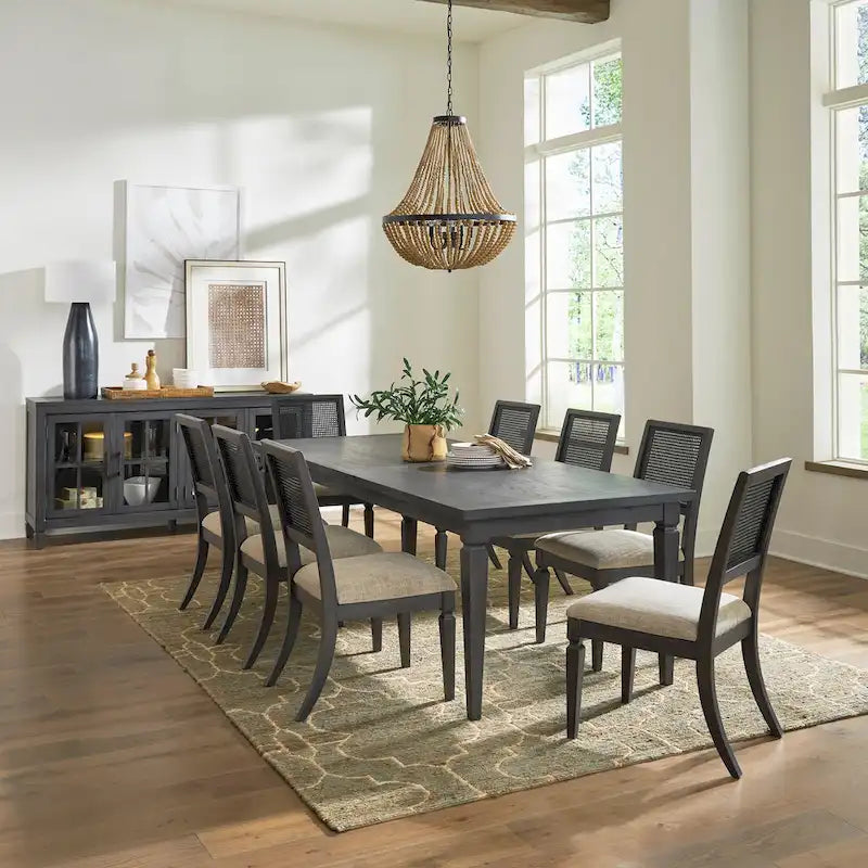 Ensemble de table rectangulaire Caruso Heights Aged Whiskey