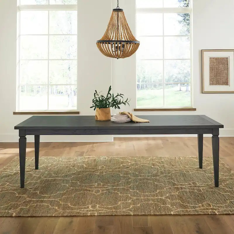 Ensemble de table rectangulaire Caruso Heights Aged Whiskey