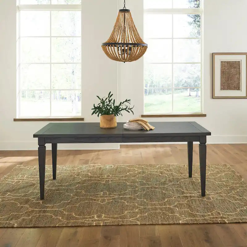 Ensemble de table rectangulaire Caruso Heights Aged Whiskey