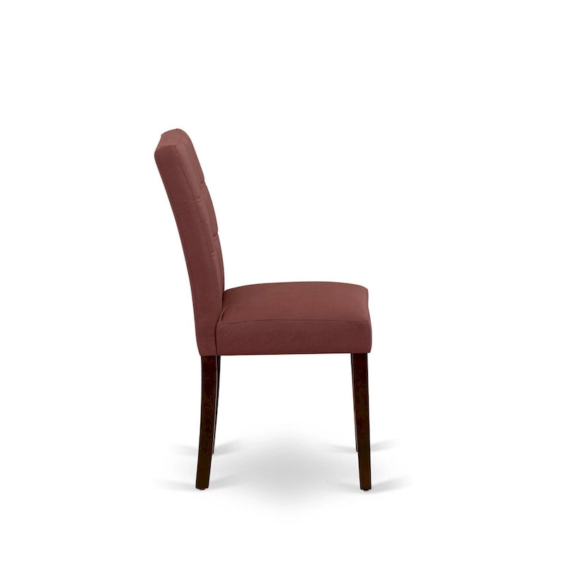 Ensemble de salle à manger East West Furniture avec table rectangulaire et chaises, Acajou (Options de pièces)