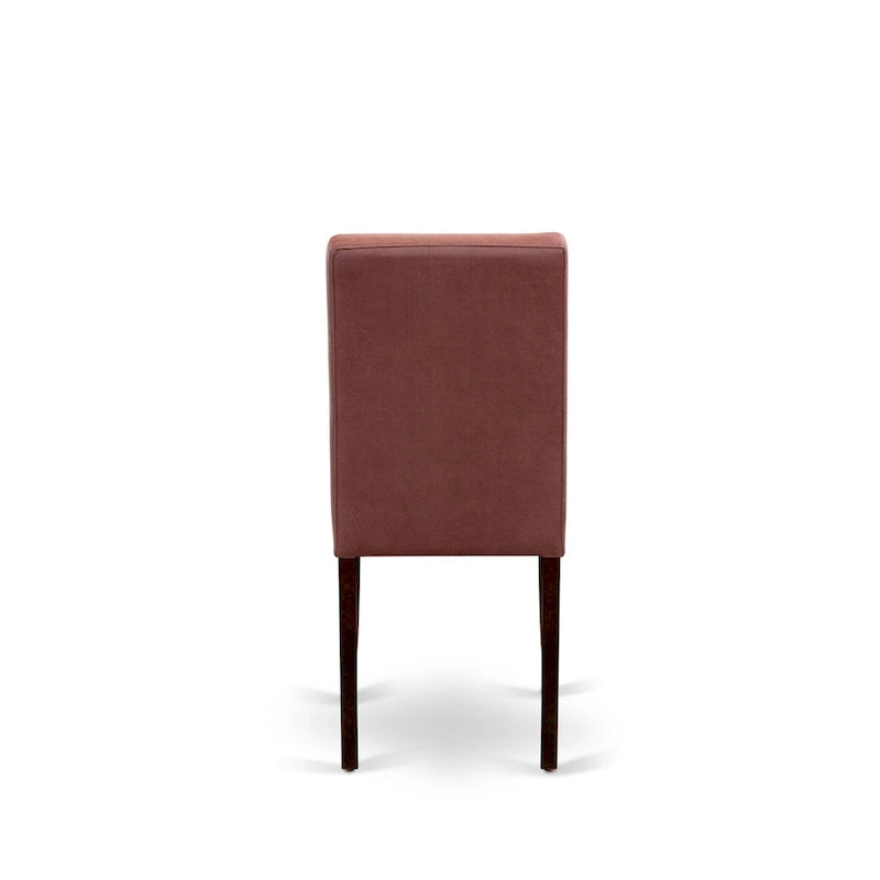 Ensemble de salle à manger East West Furniture avec table rectangulaire et chaises, Acajou (Options de pièces)