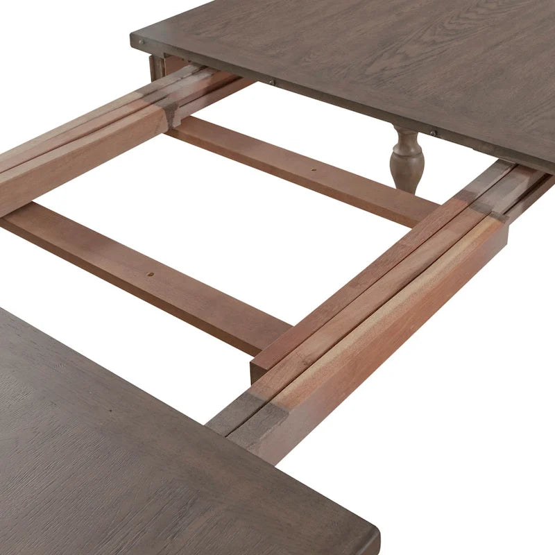 Ensemble de table rectangulaire 7 pièces Americana Farmhouse taupe poudré