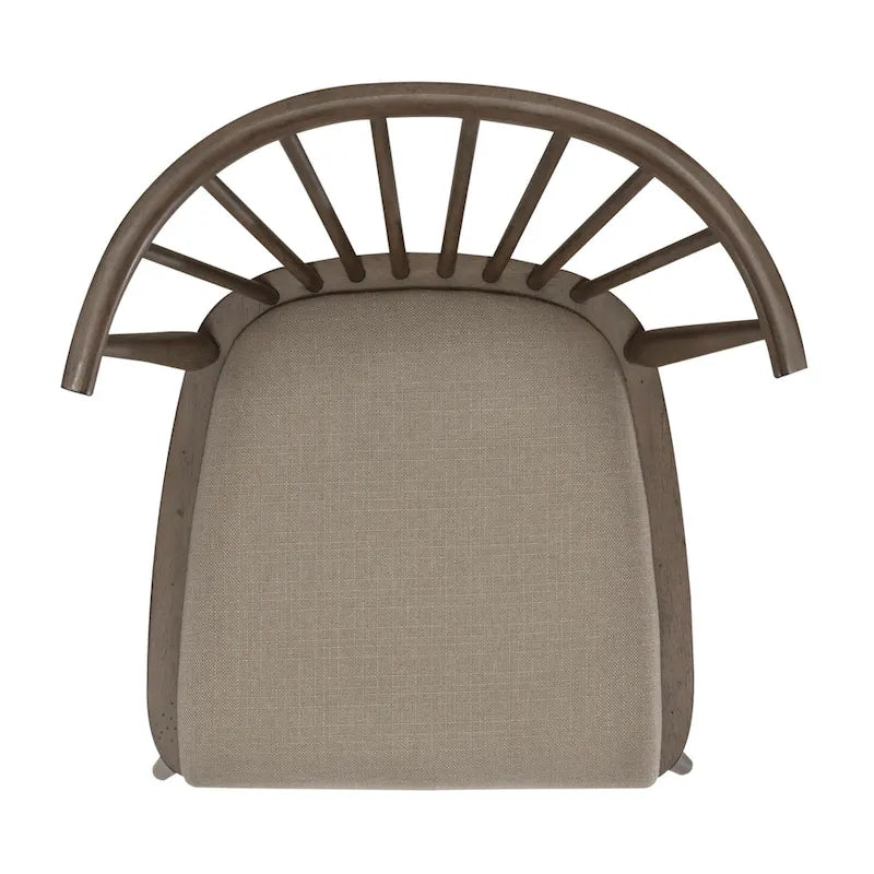 Ensemble de table rectangulaire 7 pièces Americana Farmhouse taupe poudré