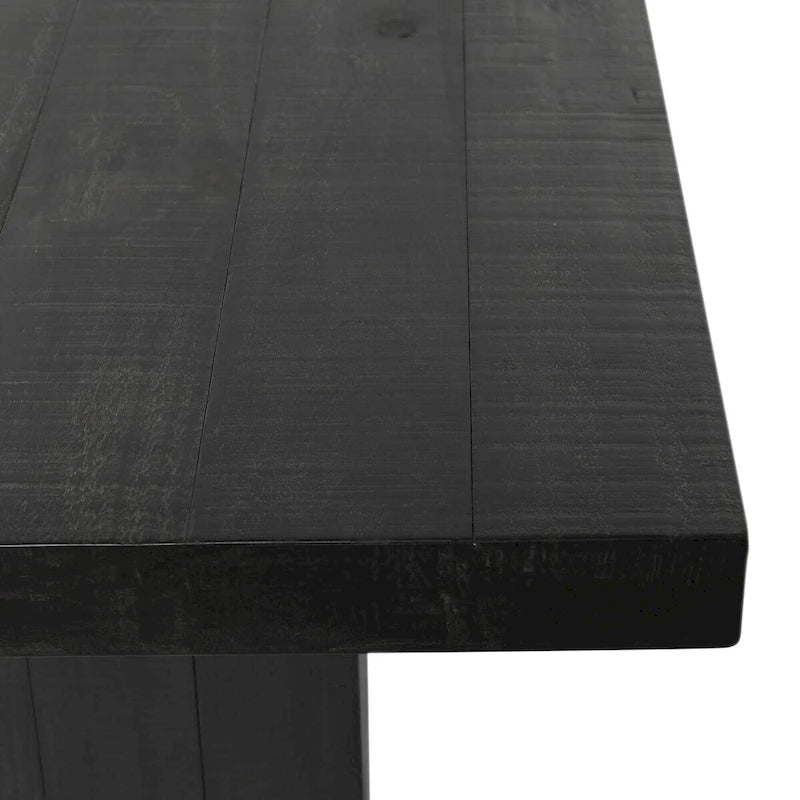 Table à manger en pin recyclé Classic Home Lynx 94 - 94L x 40P x 30H