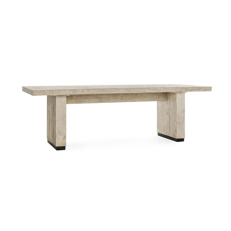 Table à manger en pin recyclé Classic Home Lynx 94 - 94L x 40P x 30H