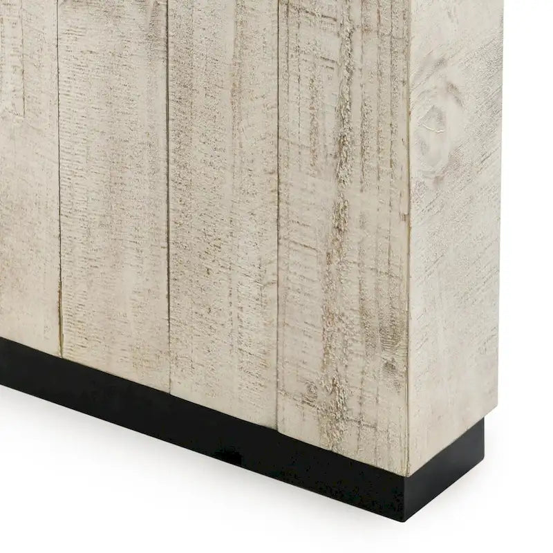 Table à manger en pin recyclé Classic Home Lynx 94 - 94L x 40P x 30H