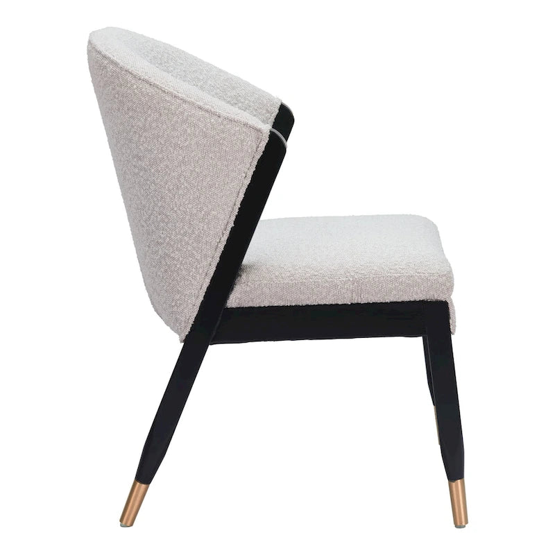 Chaise de salle à manger Pula Gris Brumeux