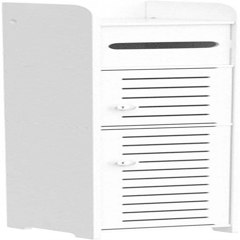 Meuble de rangement étroit pour petites salles de bain - 6,4P x 6L x 30H