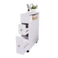 Meuble de Rangement pour Petite Salle de Bain - 6,3P x 20,5L x 25,6H