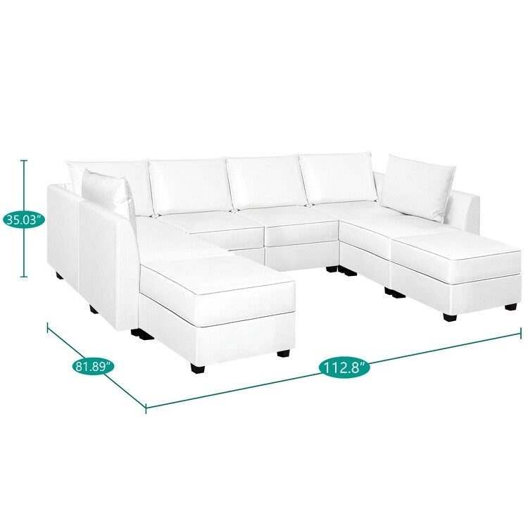 Collection Modulaire Moderne à Composer - Cadre en Bois Robuste - Mobilier Polyvalent et Élégant pour Salon et Chambre