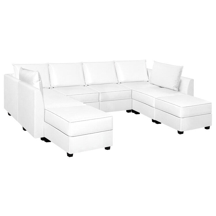 Collection Modulaire Moderne à Composer - Cadre en Bois Robuste - Mobilier Polyvalent et Élégant pour Salon et Chambre