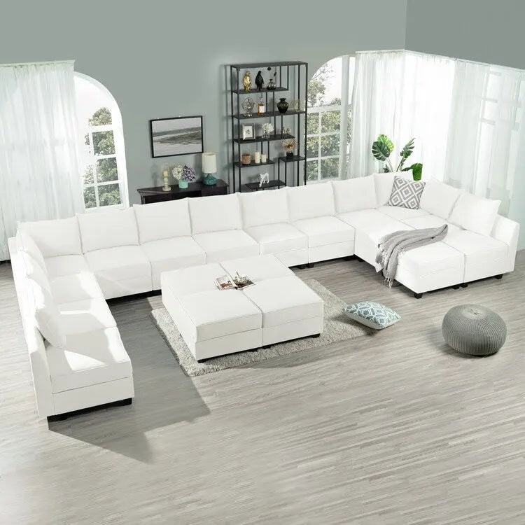 Collection Modulaire Moderne à Composer - Cadre en Bois Robuste - Mobilier Polyvalent et Élégant pour Salon et Chambre