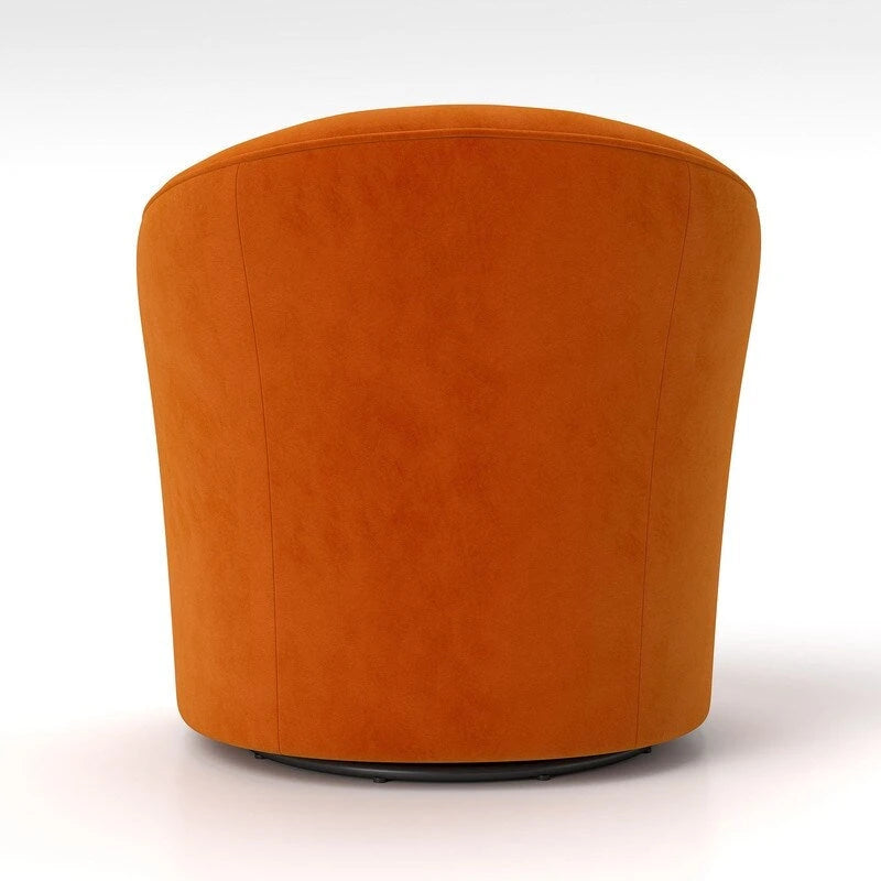 SEYNAR Fauteuil pivotant à 360 degrés en velours moderne avec dossier capitonné - Lot de 2
